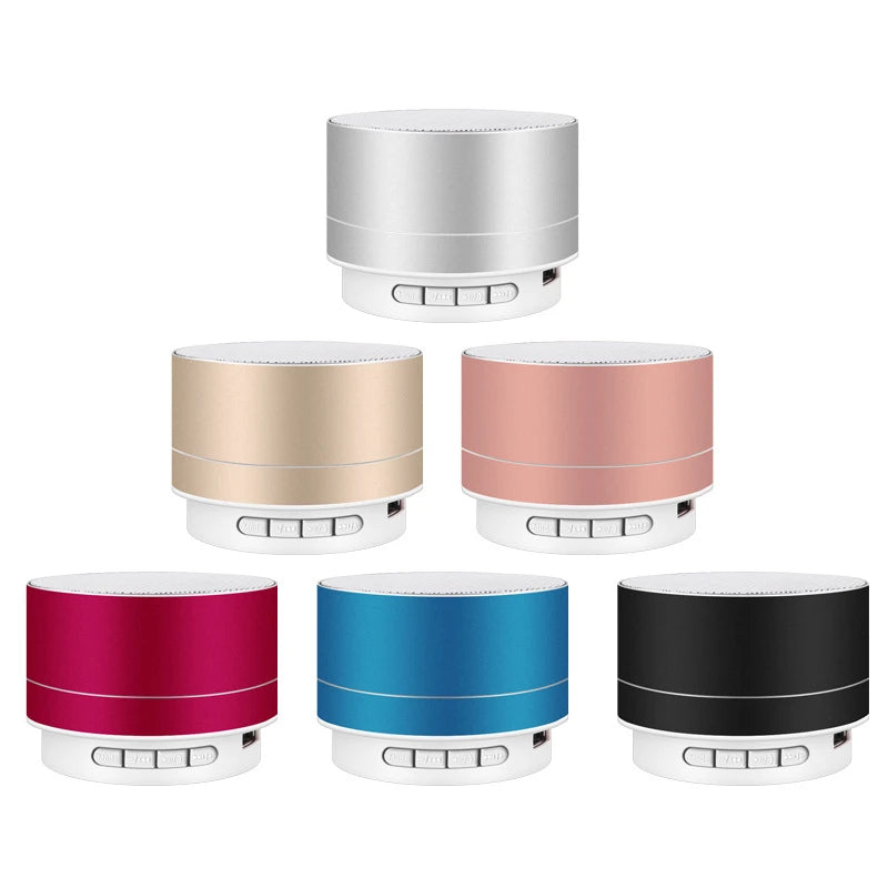 A10 Outdoor Subwoofer Mini Portable Speaker FM Radio Music Speaker Aluminum Alloy Wireless Speaker