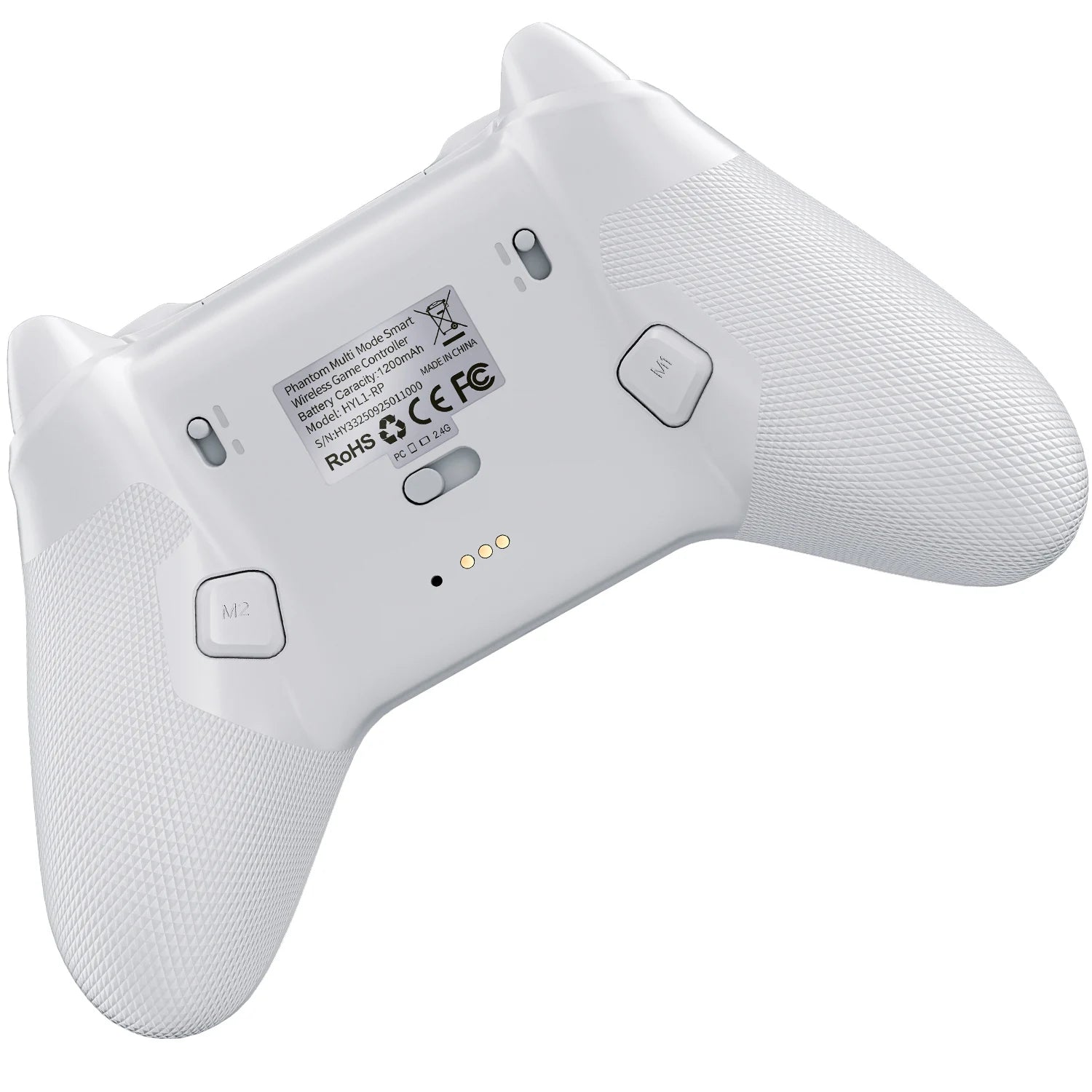 QANBA Phantom Wireless Game Controller, 2.4G/Bluetooth/Wired, Hall Joystick, Compatible with PC/Android/iOS/TV