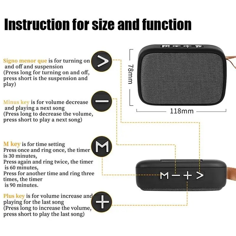 Portable Wireless Soundbar 500mAh Battery Bluetooth 5.0 Outdoor Indoor Sport HIFI Customized High-Quality Speakers Soundbar