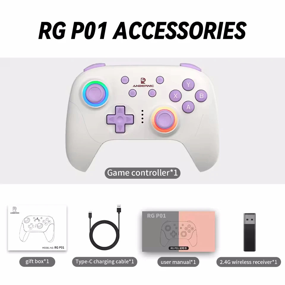 Wireless Bluetooth Wired USB Gamepad Gaming Control For Switch iPhone Android IOS Mobile PC Phone Cell Controller Hall Game Pad
