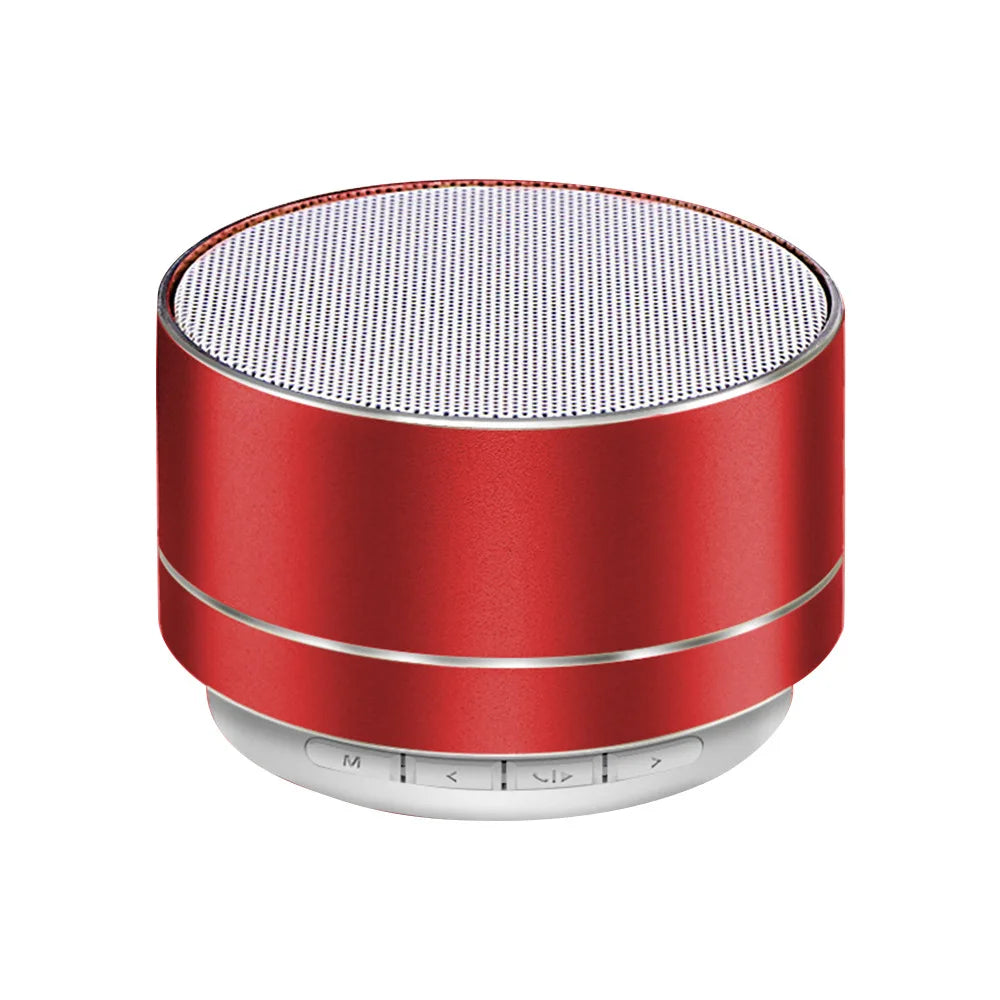 Portable Wireless Bluetooth Speaker Music Stereo Surround Mini Outdoor Subwoofer Speaker Colorful Led Light Small Audio Player