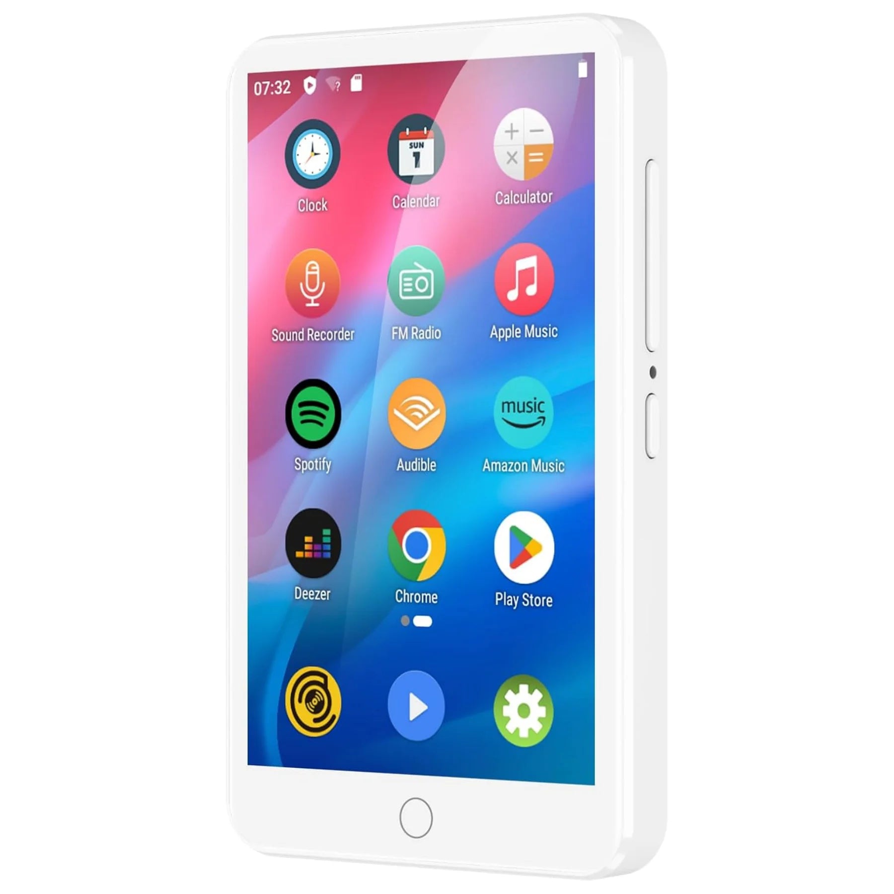 MECHEN Android 9.0 with Bluetooth and WiFi MP3 MP4 Player，with Spotify，Audible，Pandora， Up to 512 GB (White)