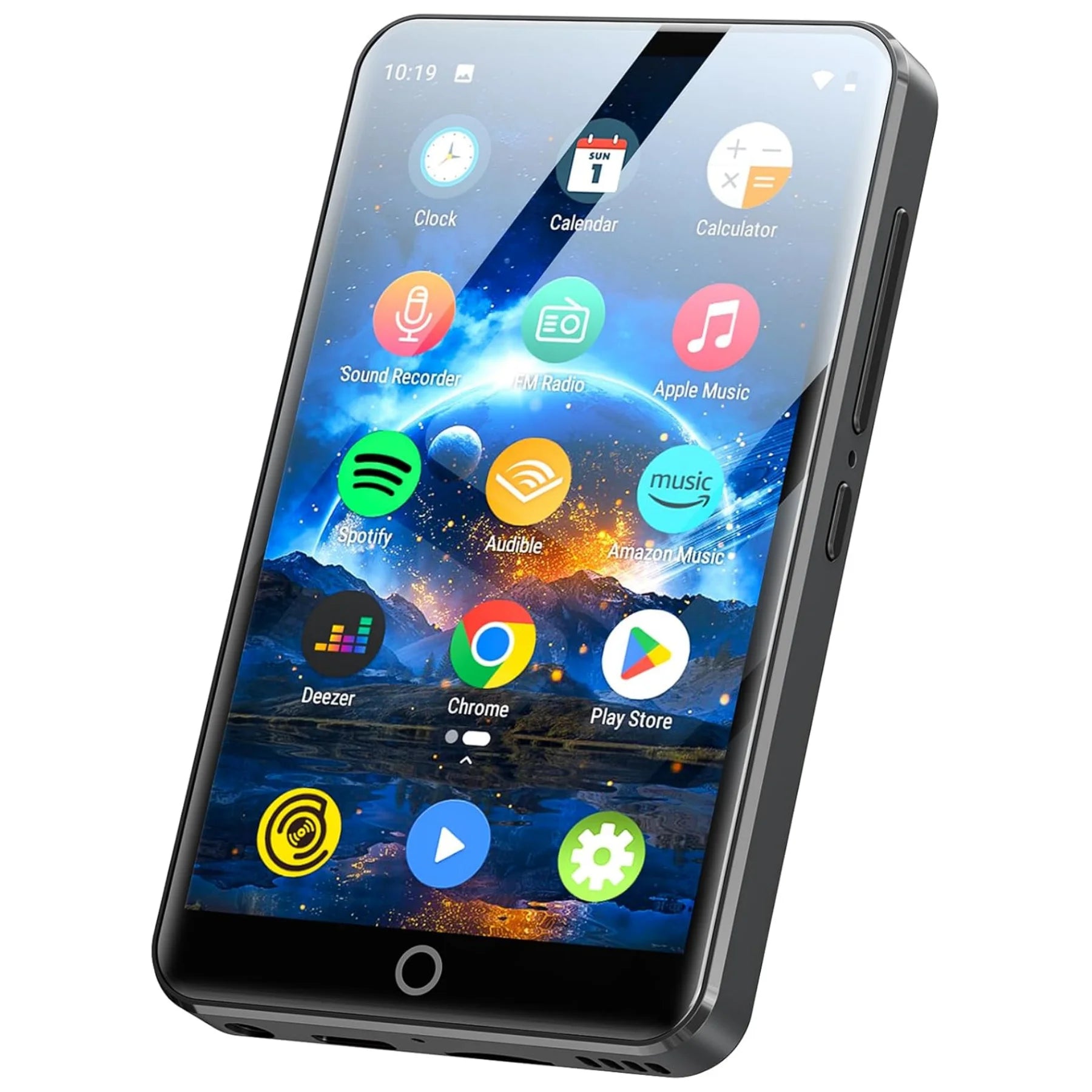 MECHEN 96GB (64GB+32GB) MP3 Player with Bluetooth and WiFi, MECHEN Android 13 OS MP3 & MP4 Players with 4" Touchscreen and Speak