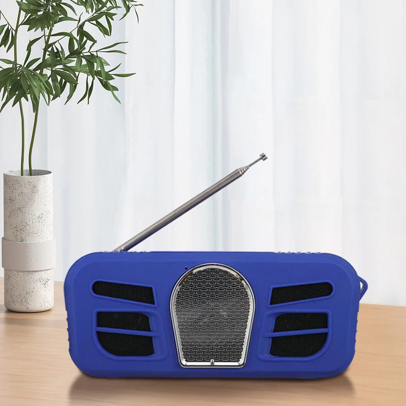 Portable Speaker Classic Car Styling Stereo Wireless Speaker With FM Radio Micro SD Card Slot  AUX For Outdoor