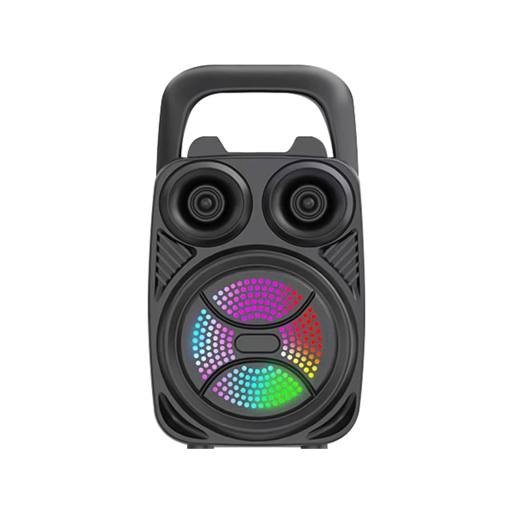 3 Inch Car Wireless Bluetooth 5.0 Speaker Dual Speakers Large Volume Portable Outdoor High-quality Home Audio Square Dance