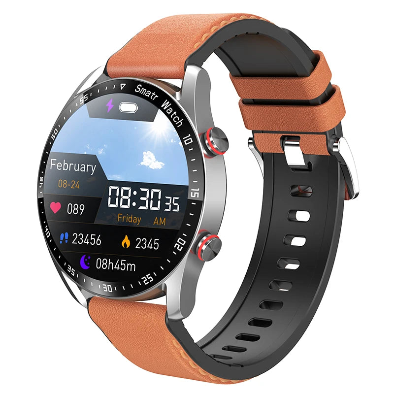 Outdoor Sports Smartwatch Men ECG+PPG Bluetooth Call HD Screen Sports Heart Rate Waterproof Smart Watch For Android IOS 2025 New
