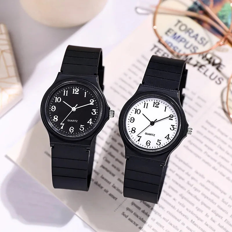Fashion primary and secondary school student watch pointer children's watch small dial quartz watch