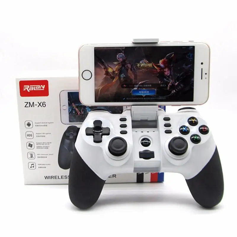 X6 Wireless Game Controller for iPhone Android Phone Tablet PC Bluetooth Gaming Controle Joystick Gamepad Joypad