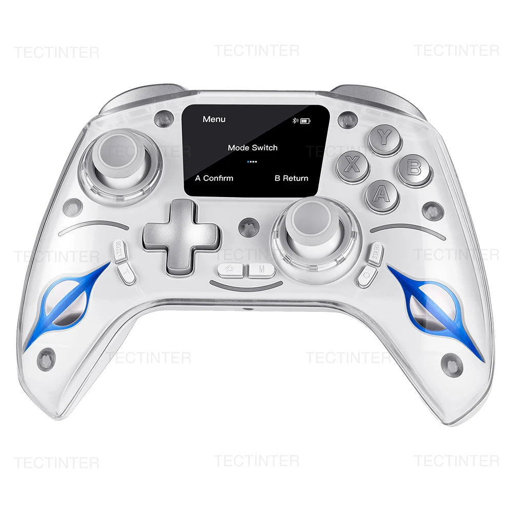 Bluetooth-Compatible Hall Effect Wireless Controller for Nintendo Switch1 & 2/PS4/IOS/Android Gamepad Joystick for PC Controle