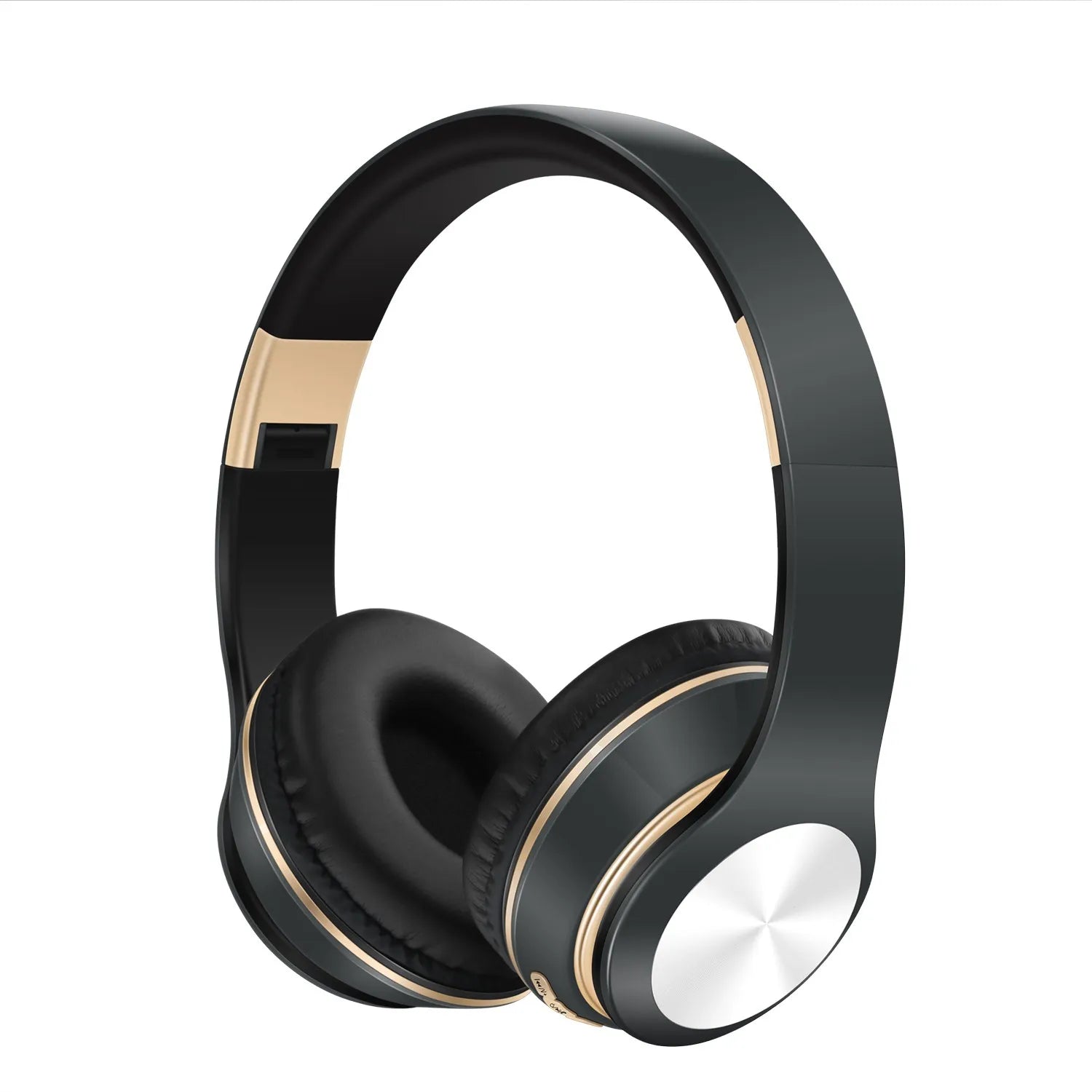 Bluetooth Earphones Over-ear Foldable Computer Wireless Headphones with Mic Noise Cancellation HIFI Stereo Gaming Headset