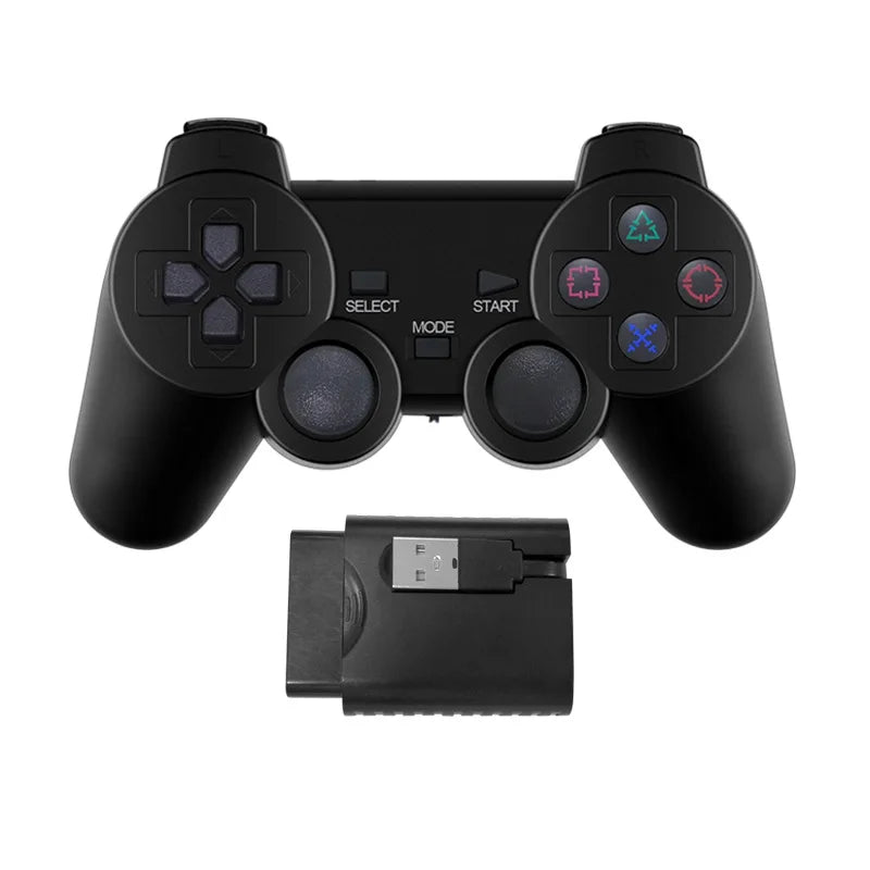 Wireless Controller Gamepad for PS2 with Dual Vibration Shock for Playstation 3 Joypad Joystick Controle USB PC Game Console