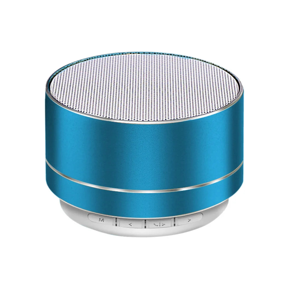 Portable Wireless Bluetooth Speaker Music Stereo Surround Mini Outdoor Subwoofer Speaker Colorful Led Light Small Audio Player