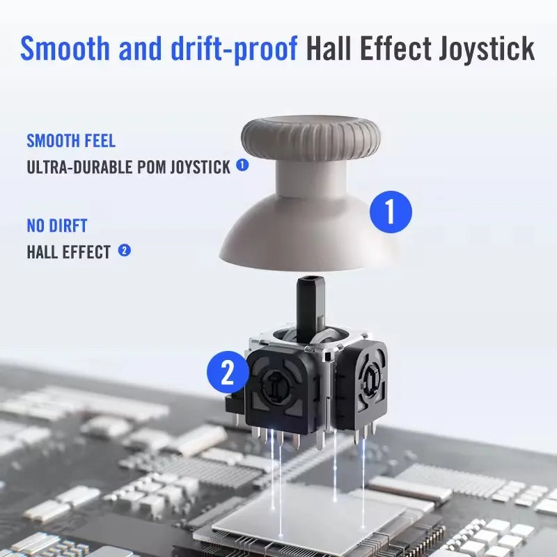 Wireless Gaming Controller Hall Effect Joystick Trigger Dune Fox Gamepad for PC NINTENDO SWITCH Android iOS Phone Mobile Game
