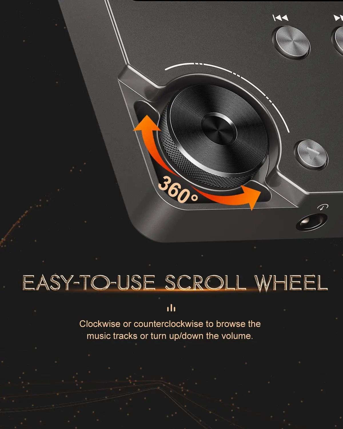 MP3 Player, Lossless DSD High Definition Portable Hi-Fi Digital Audio Music Player with 64GB Memory Card, Supports Up to 256GB