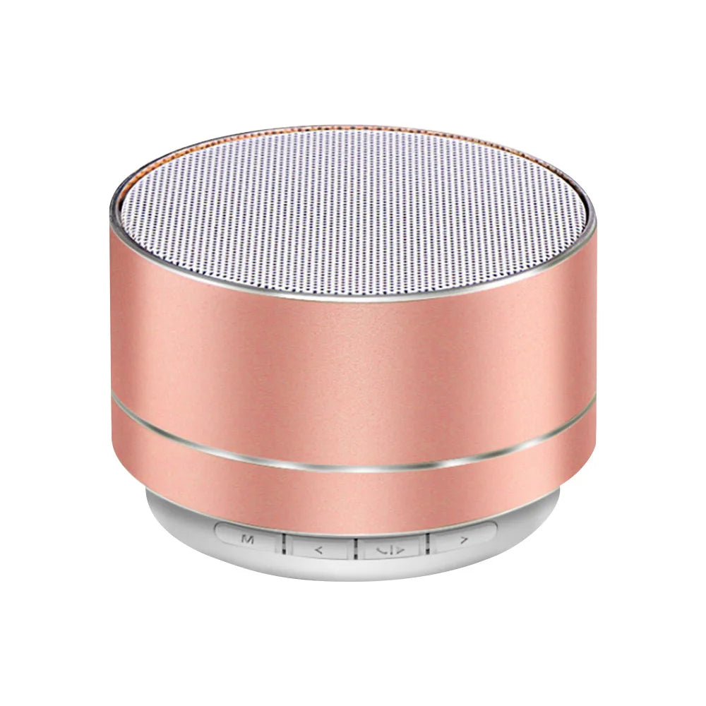 Portable Wireless Bluetooth Speaker Music Stereo Surround Mini Outdoor Subwoofer Speaker Colorful Led Light Small Audio Player