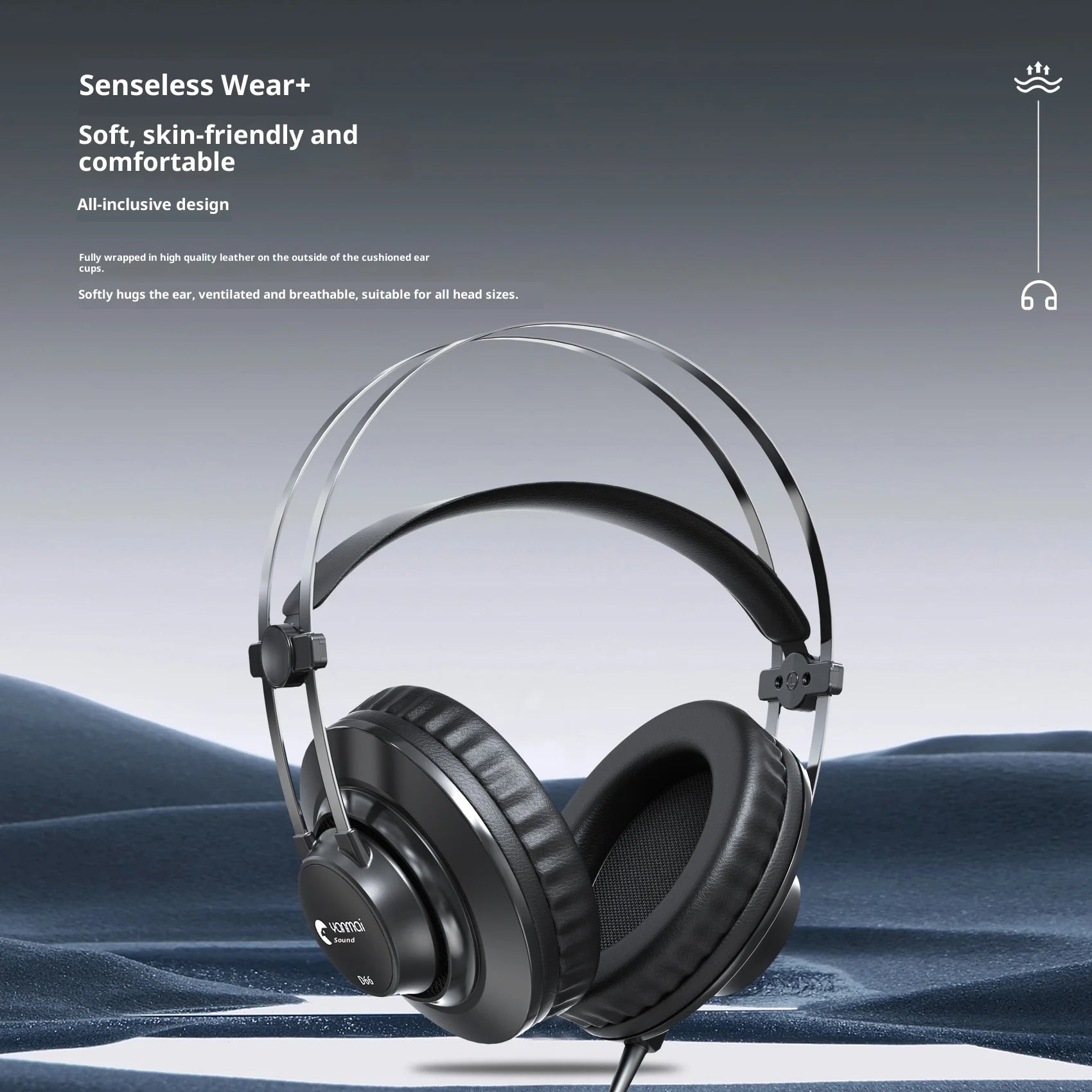 3.5mm Wired Professional Monitoring Headphones,DJ Headphones,Studio Over Ear Monitor Music Headset Earphone For Phone PC
