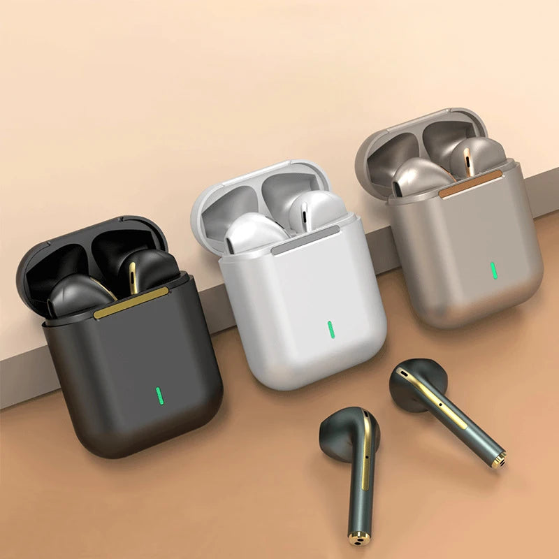 Wireless Earphone HiFI In-ear Stereo with Microphone Bluetooth Touch Waterproof Noise-cancelling Various Headphones