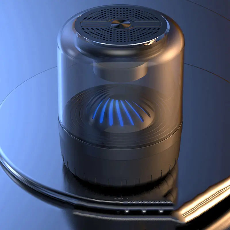 Bluetooth 5.0 Portable LED Speaker Life Home Small MINI Outdoor Real Wireless Sound Boxes with Smart Five Colorful Lights