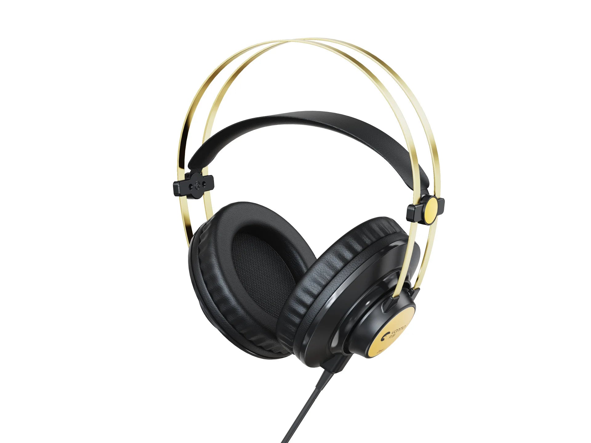 3.5mm Wired Professional Monitoring Headphones,DJ Headphones,Studio Over Ear Monitor Music Headset Earphone For Phone PC