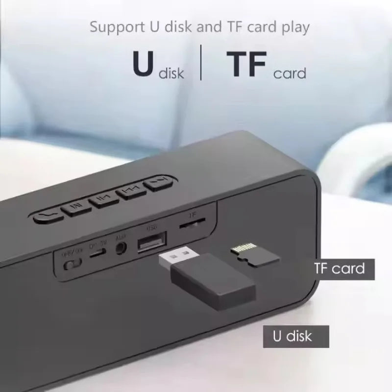 Home Audio Computer Subwoofer Portable Car Radio Outdoor Large Capacity Mobile Phone Wireless Bluetooth Speaker