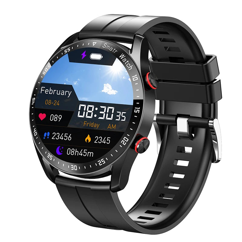 Outdoor Sports Smartwatch Men ECG+PPG Bluetooth Call HD Screen Sports Heart Rate Waterproof Smart Watch For Android IOS 2025 New