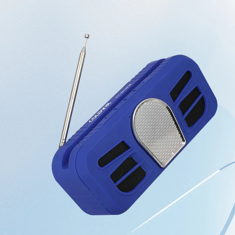 Portable Speaker Classic Car Styling Stereo Wireless Speaker With FM Radio Micro SD Card Slot  AUX For Outdoor