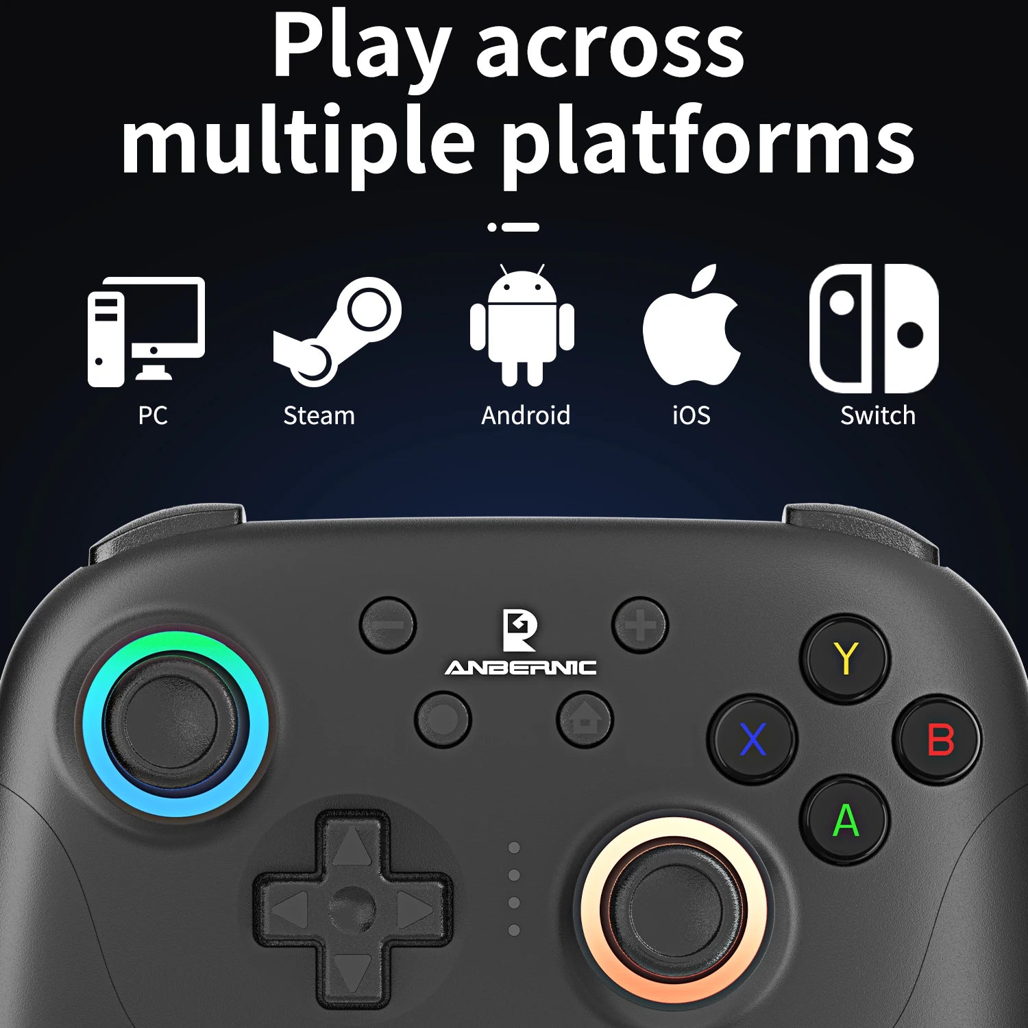 Wireless Bluetooth Wired USB Gamepad Gaming Control For Switch iPhone Android IOS Mobile PC Phone Cell Controller Hall Game Pad
