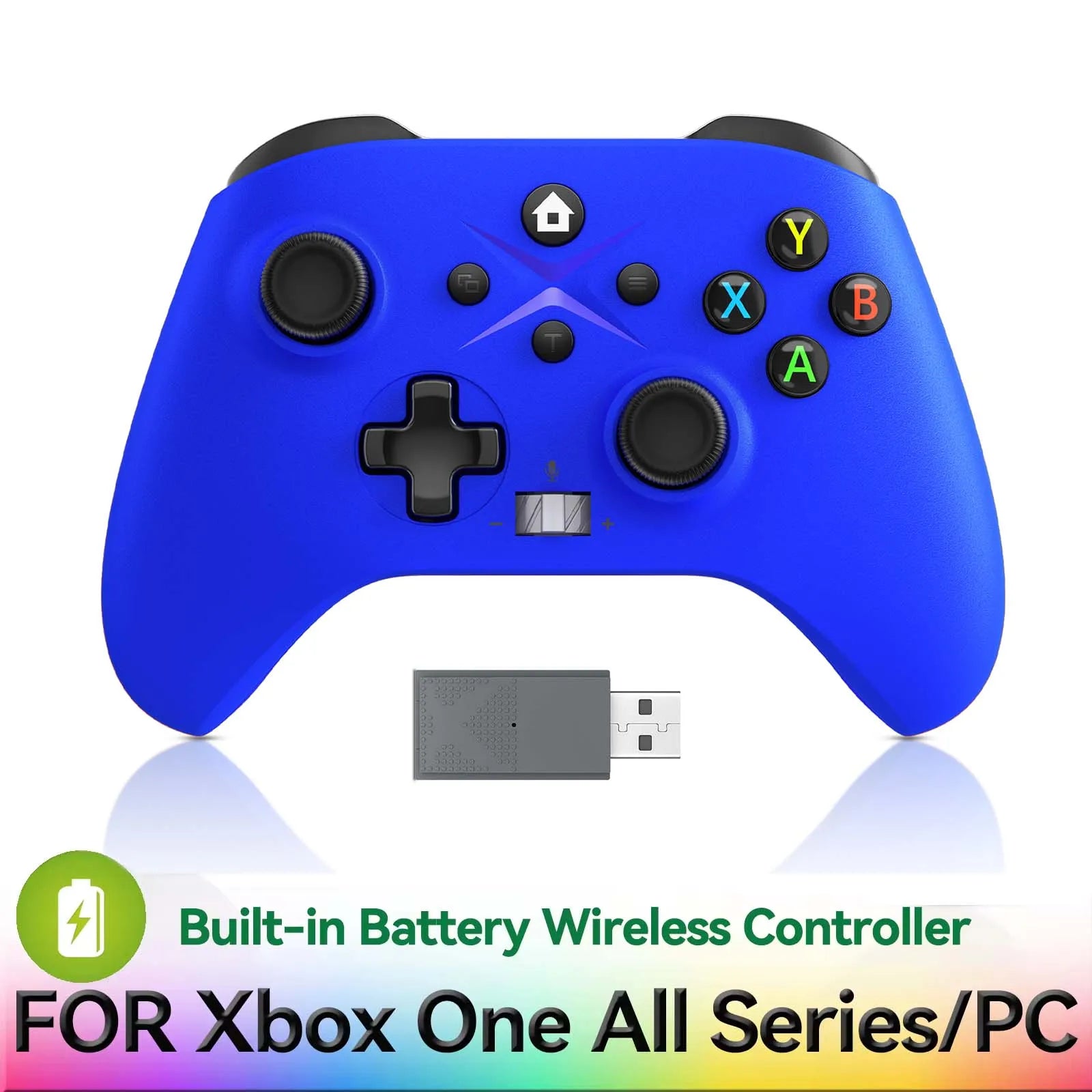 2.4g Wireless Controller For Xbox One ,Xbox Seris S ,Xbox Series X Pc Console Dual Vibra With Six Axis Gyroscope Game Gamepad