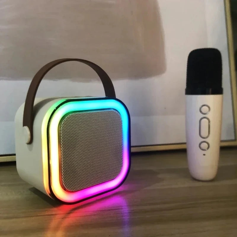 Speaker High-end luetooth Audio Small Home Ktv Karaoke Microphone Professional Children's Singing Bluetooth Speaker Column